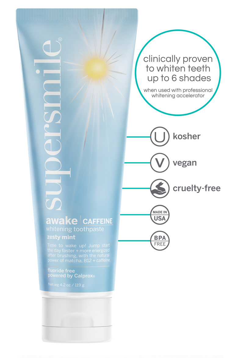 Awake Professional Whitening Toothpaste, Alternate, color, White