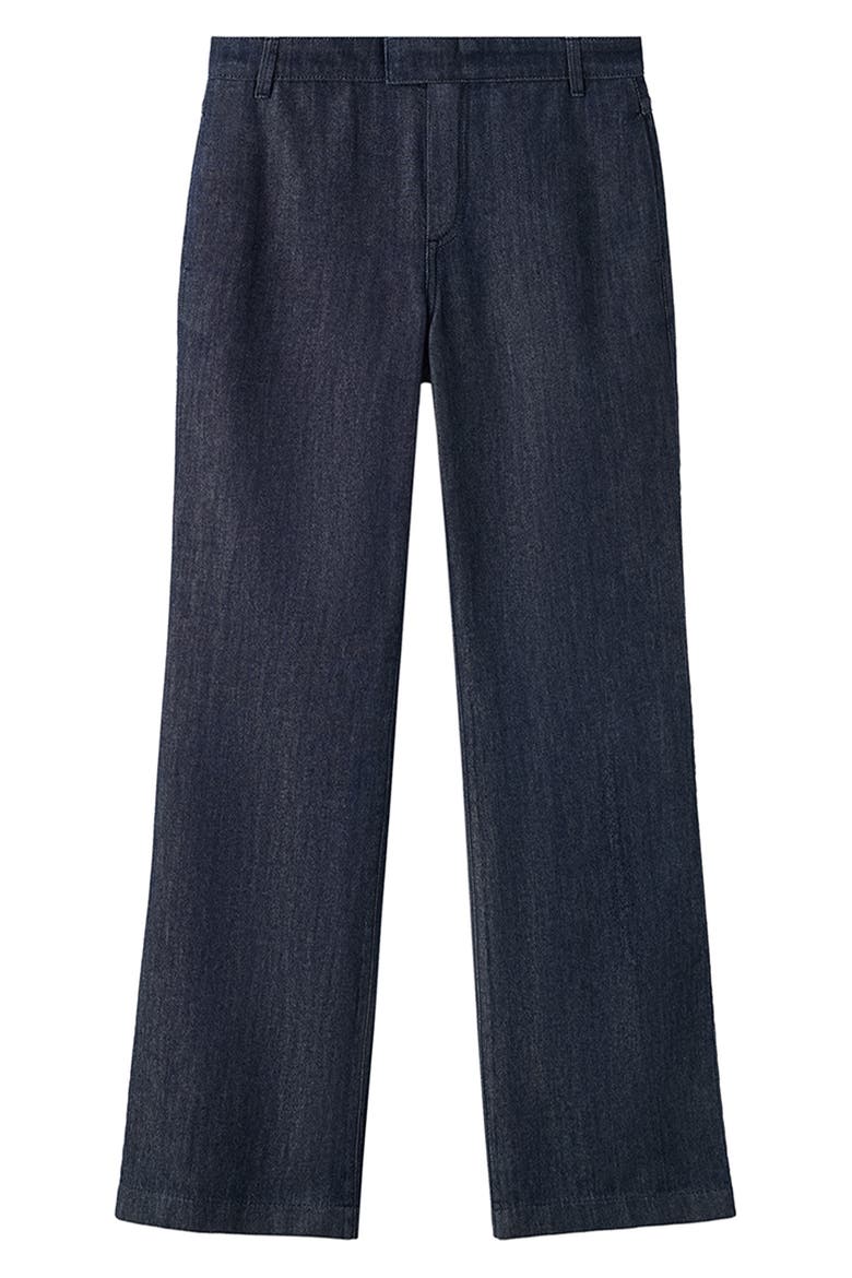 Mid Rise Straight Leg Jeans, Main, color, OPEN BLUE