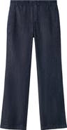 MANGO Mid Rise Straight Leg Jeans