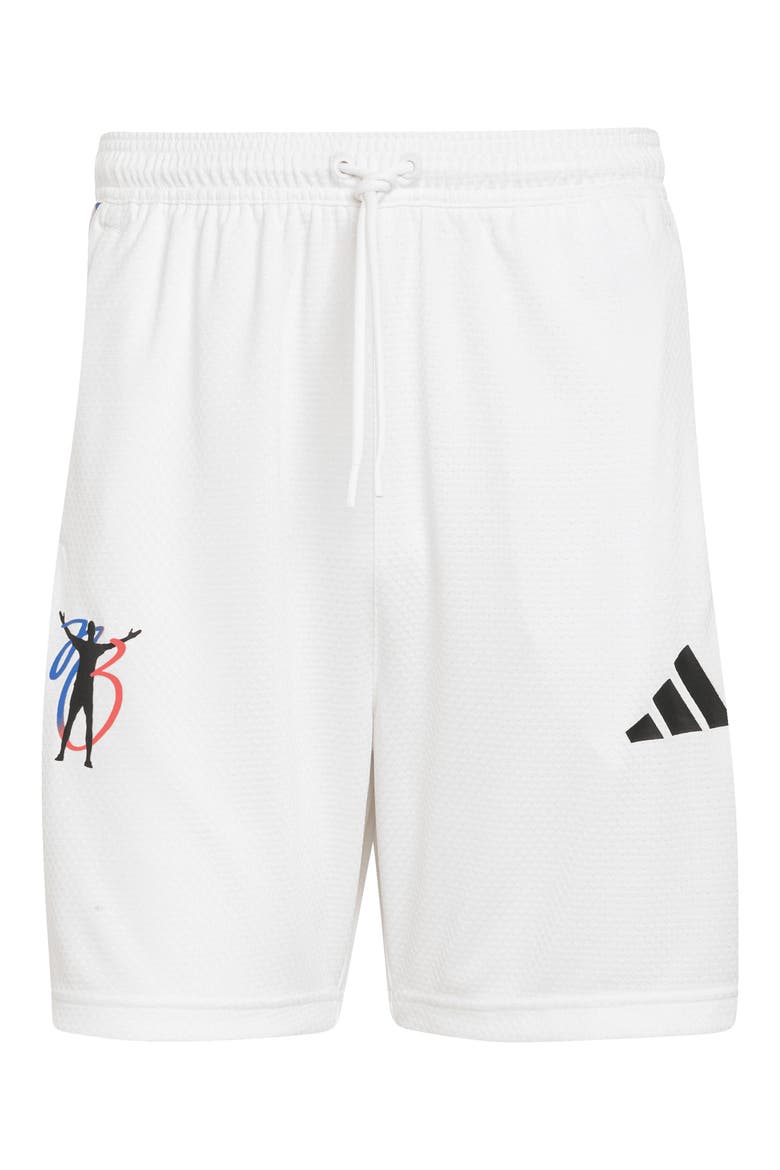 Jude Bellingham Soccer Shorts, Alternate, color, WHITE