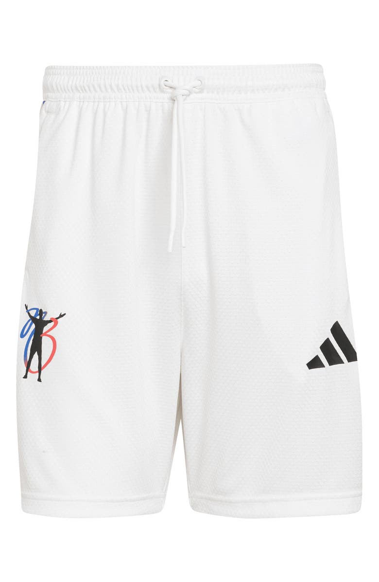 adidas Jude Bellingham Soccer Shorts, Alternate, color, White