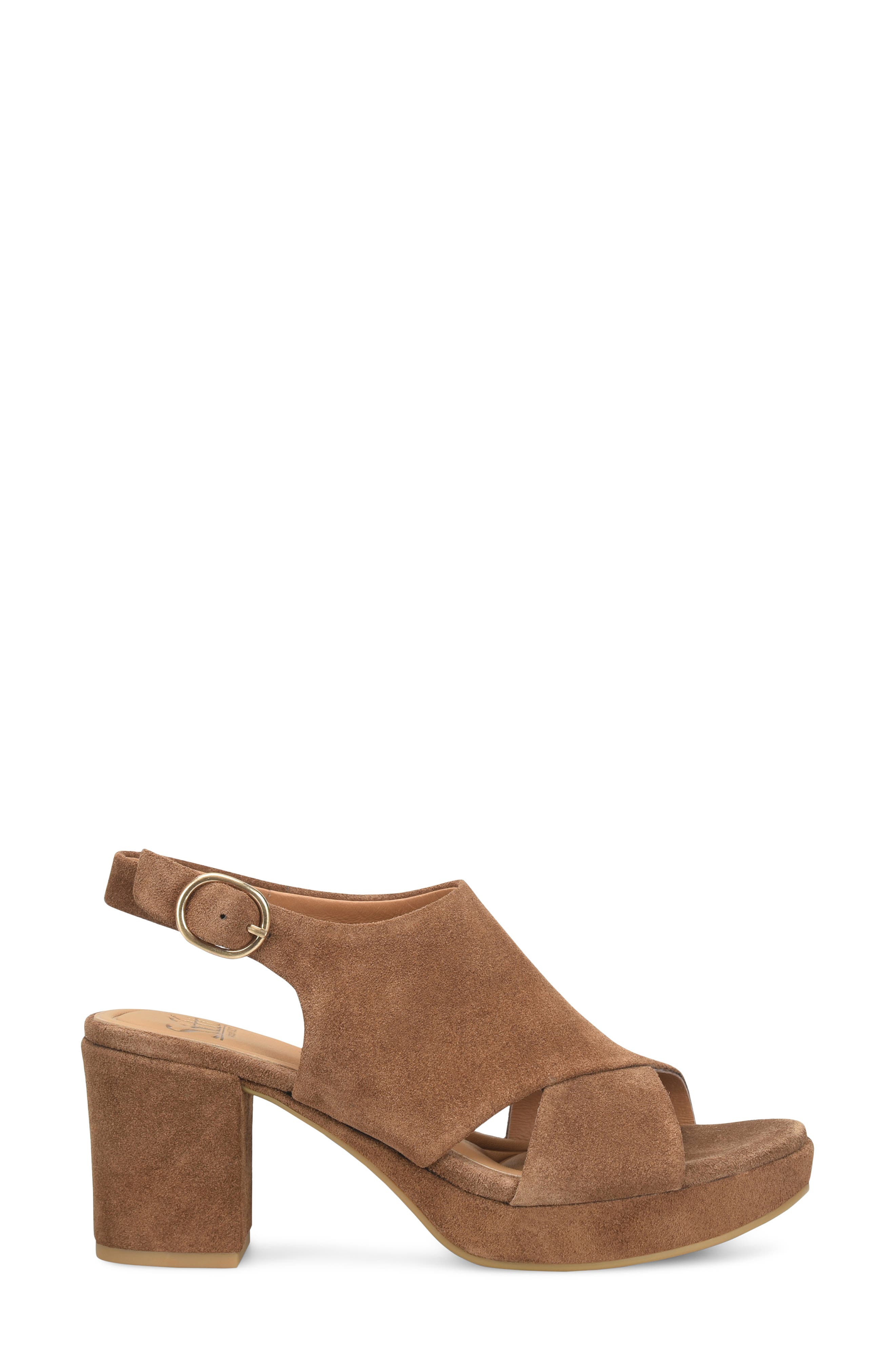 Liv Slingback Platform Sandal, Alternate, color, LIGHT BROWN