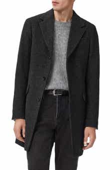 AllSaints Caspian Wool Blend Coat