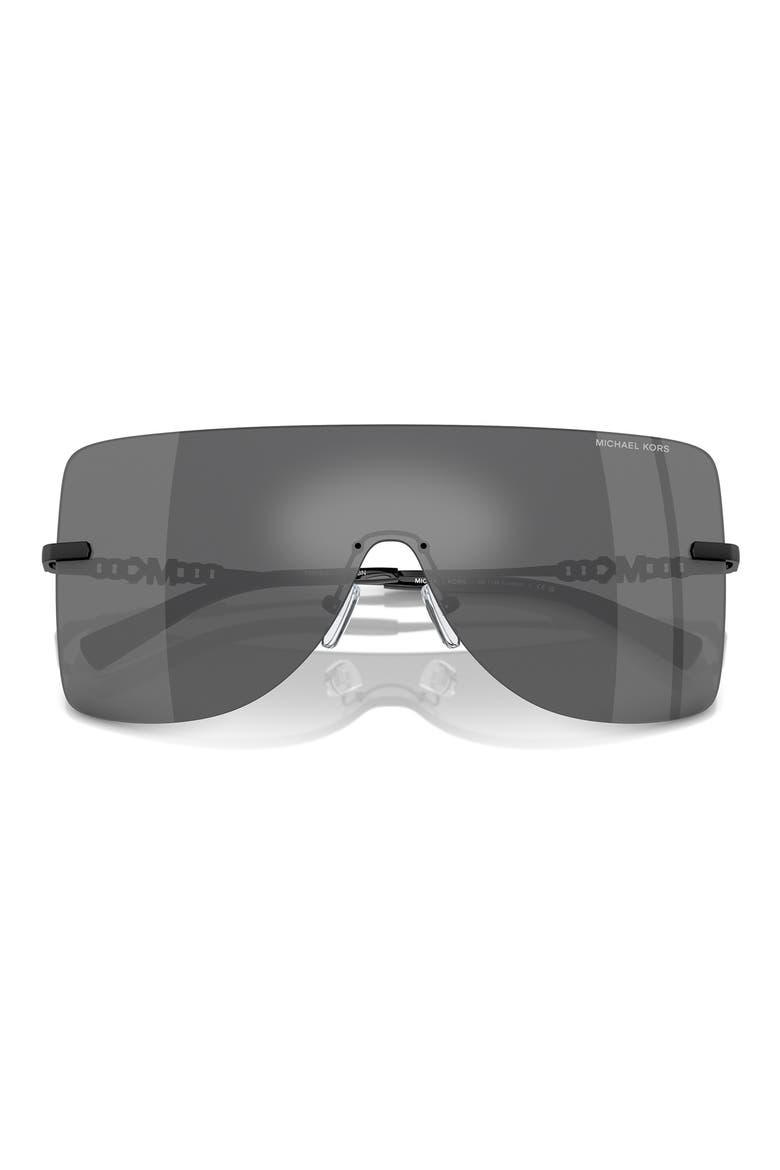 London 0mm Shield Sunglasses, Alternate, color, GREY MIRROR