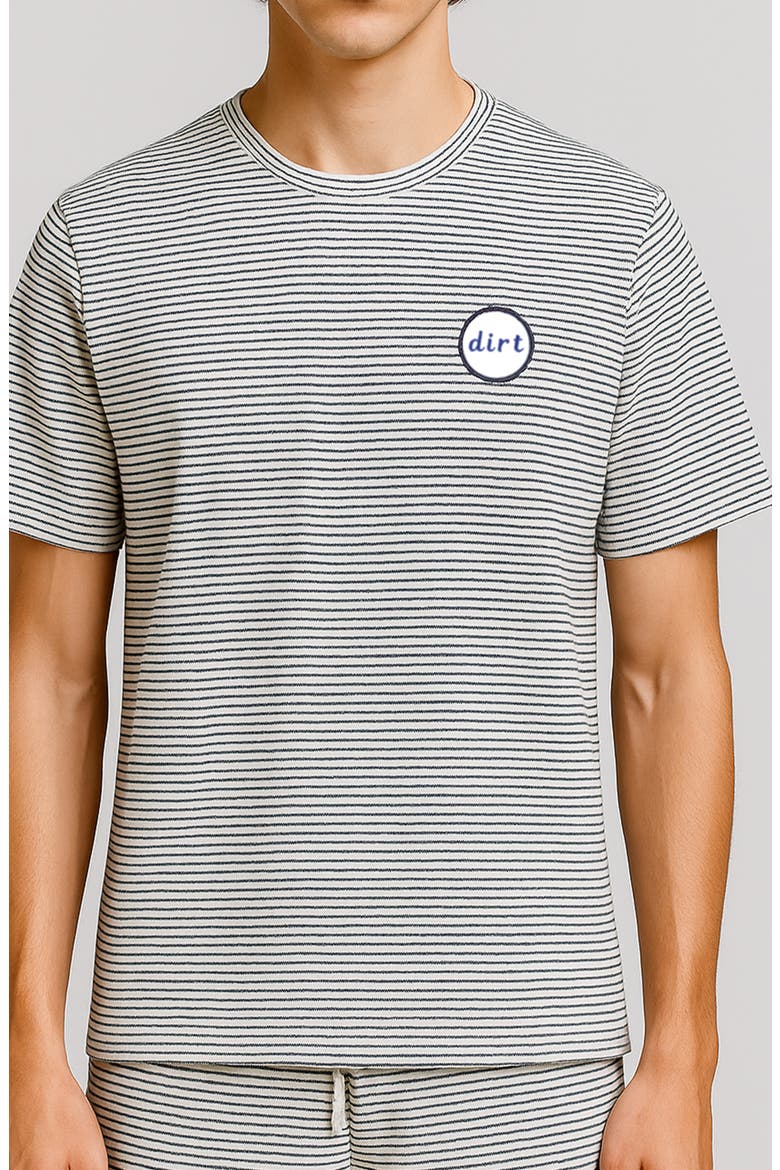 Vacay Stripe T-Shirt, Main, color, WHITE / BLUE