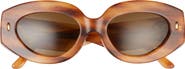 Tory Burch 51mm Oval Sunglasses