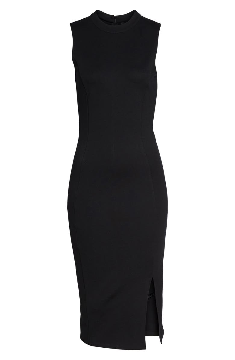 Felicity & Coco Pepa Mock Neck Sheath Dress, Alternate, color, 