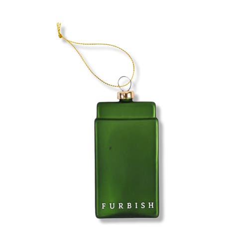 Furbish Matchbook Ornament In Green