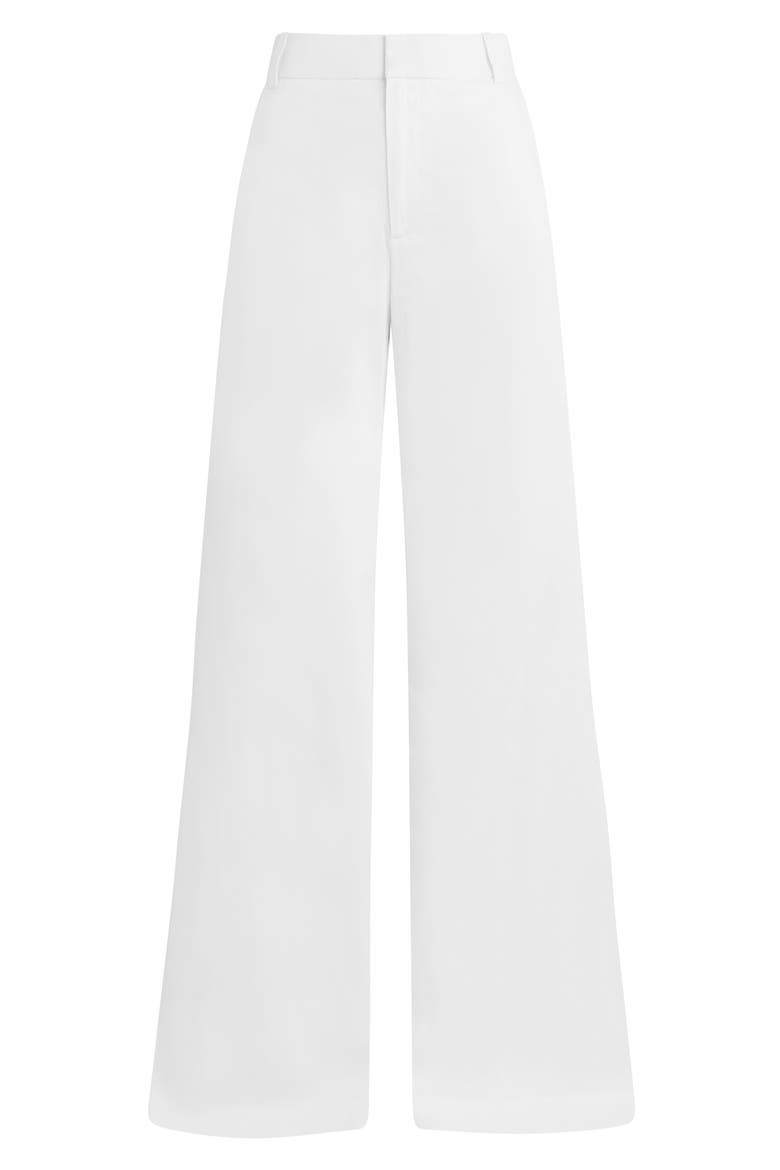 The Jones Linen Blend Wide Leg Pants, Alternate, color, BRIGHT WHITE