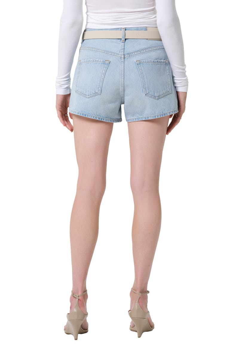 Marlow Patch Pocket Denim Shorts, Alternate, color, LASSO LIGHT INDIGO