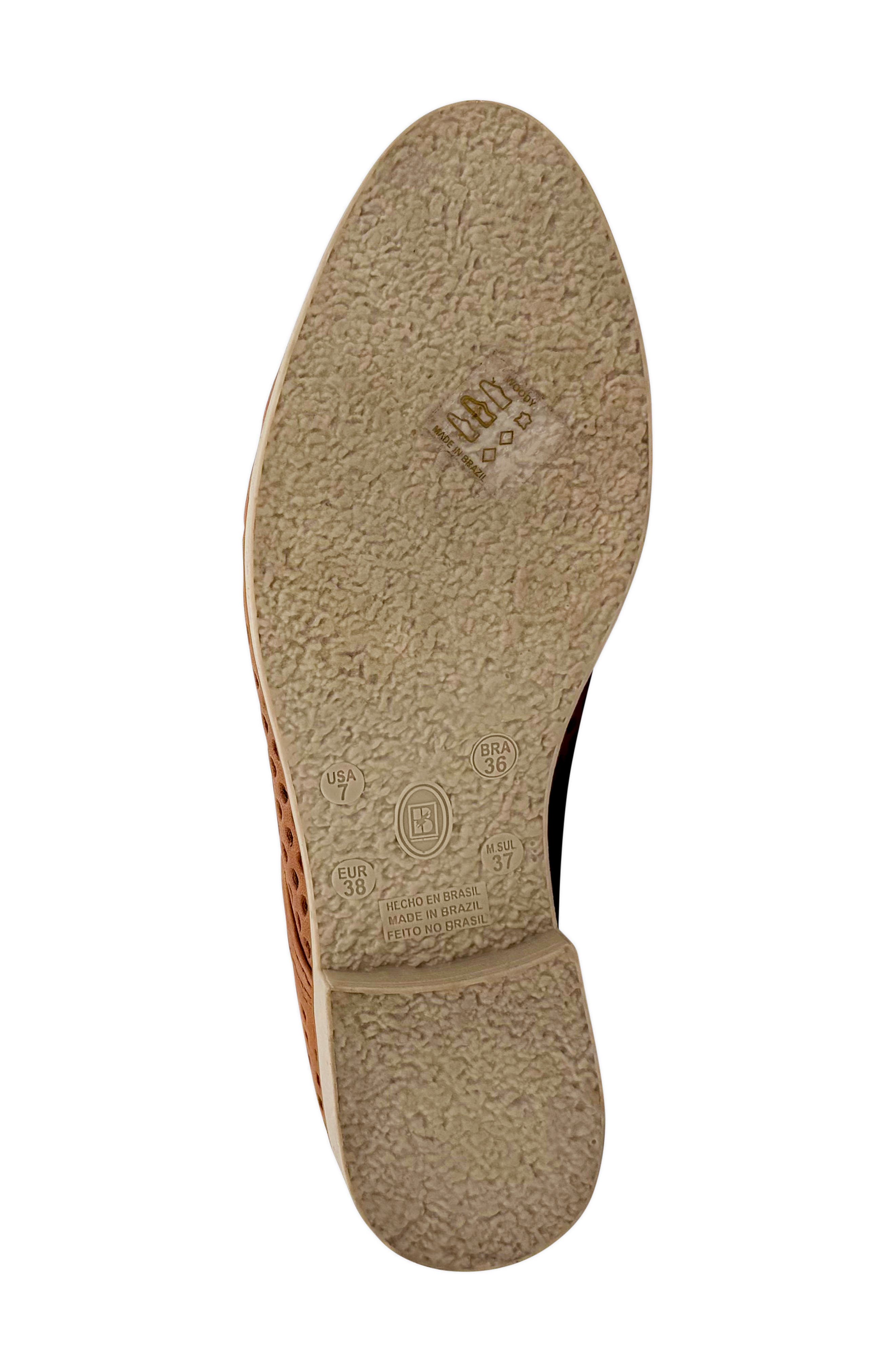 CHELSEA CREW Woody Perforated Derby, Alternate, color, Tan