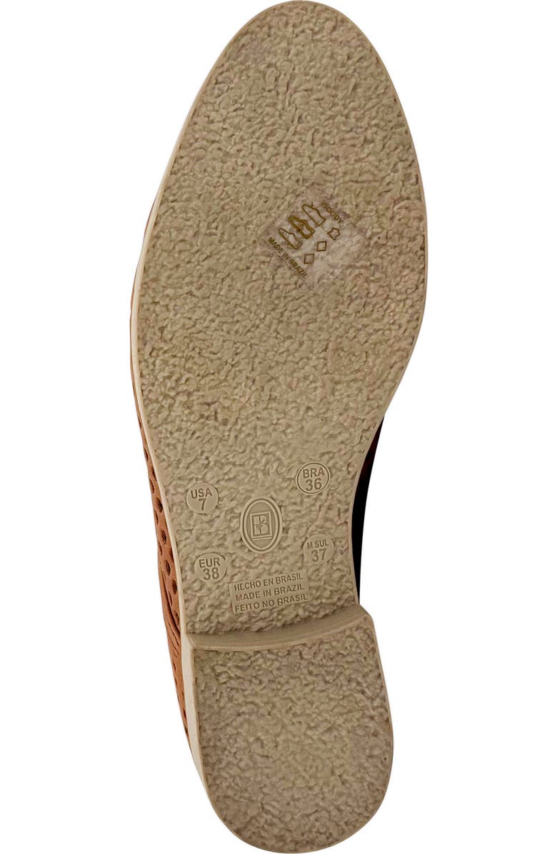 CHELSEA CREW Woody Perforated Derby, Alternate, color, Tan