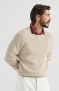 Brunello Cucinelli Cashmere English rib sweater