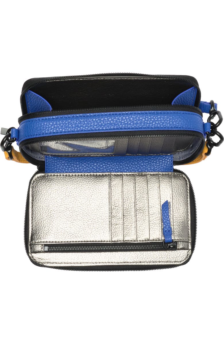 Thacker Ronnie Genuine Calf Hair & Leather Crossbody Bag, Alternate, color,