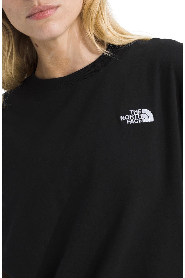 Evolution Simple Dome Relaxed Cotton T-Shirt, Alternate, color, TNF BLACK