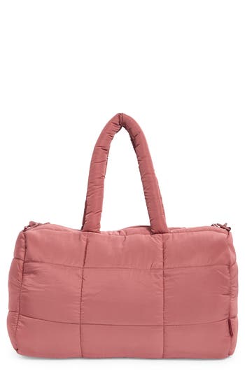 Mytagalongs Cloud Duffle Bag In Pink