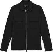 Reiss Ascend Zip-Up Shirt Jacket
