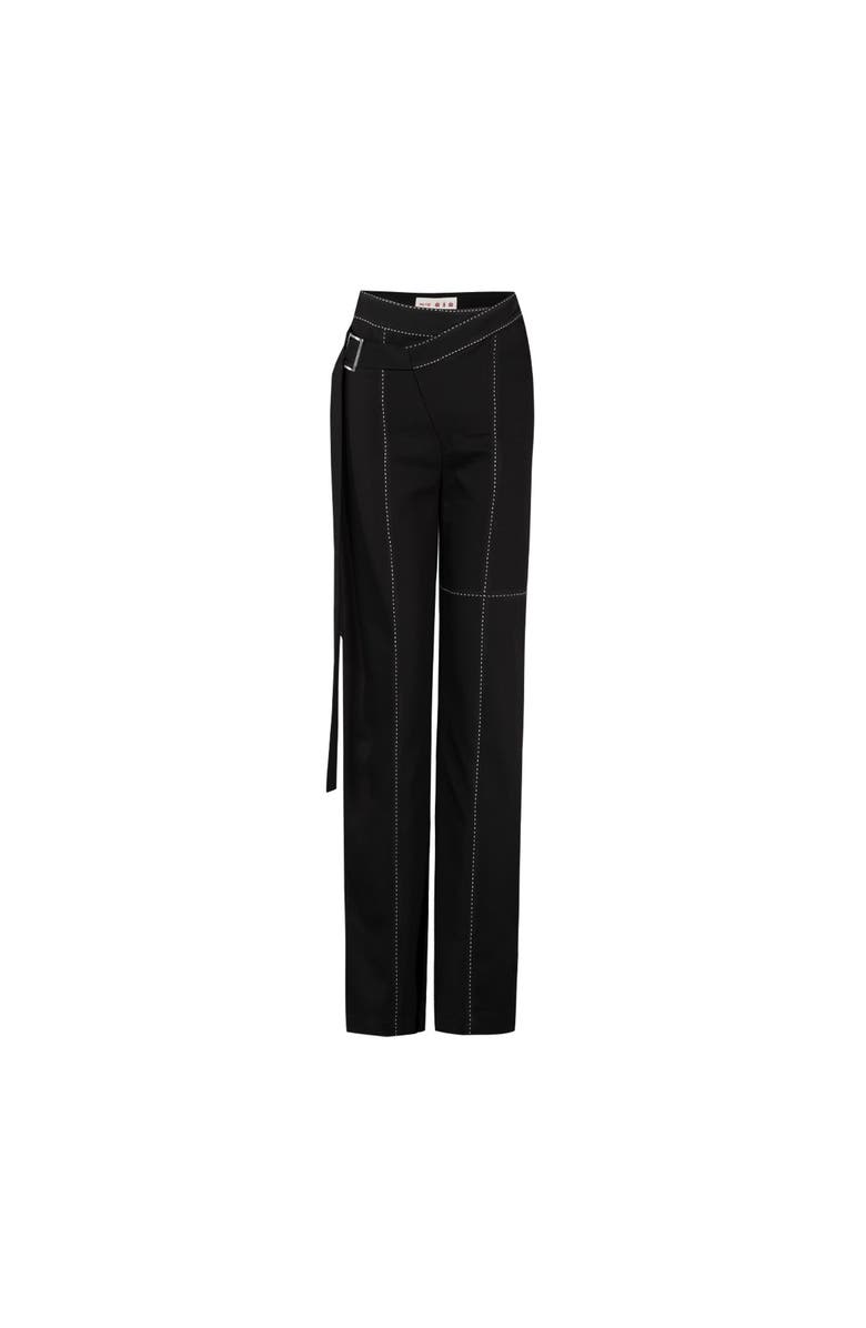 PCFG Free Heaven Stitch Detail Pant, Main, color, Black