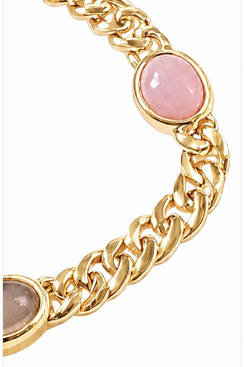 Heiress Bracelet, Alternate, color, Moonstone, & Coral