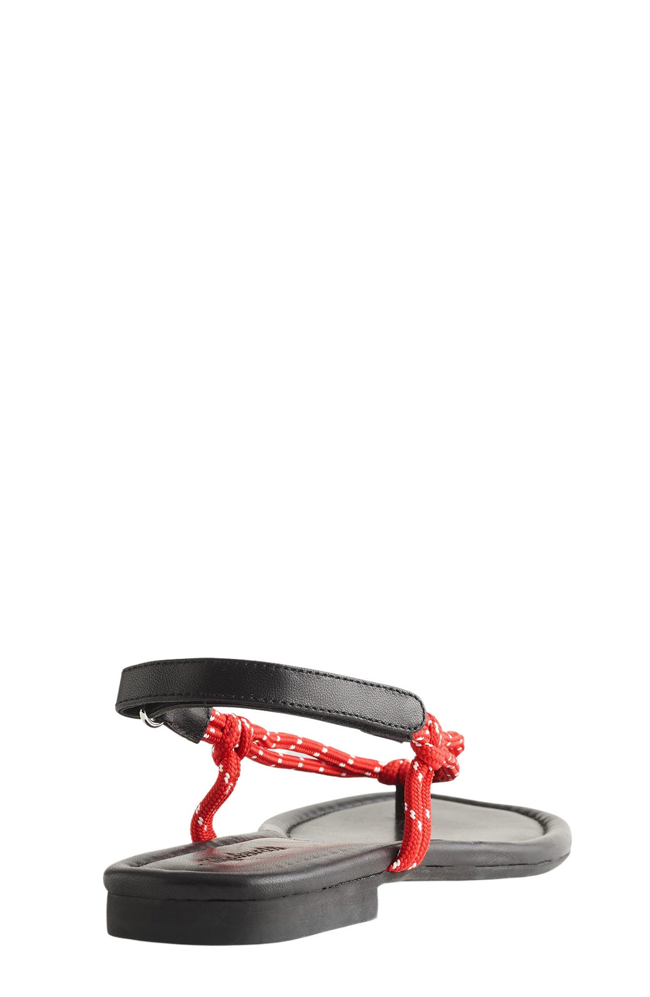 The Aliyah Paracord Thong Sandal, Alternate, color, FESTIVAL RED