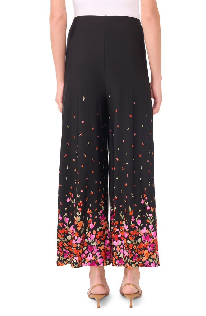 Vince Camuto Print Pull-On Wide Leg Pants, Alternate, color, 