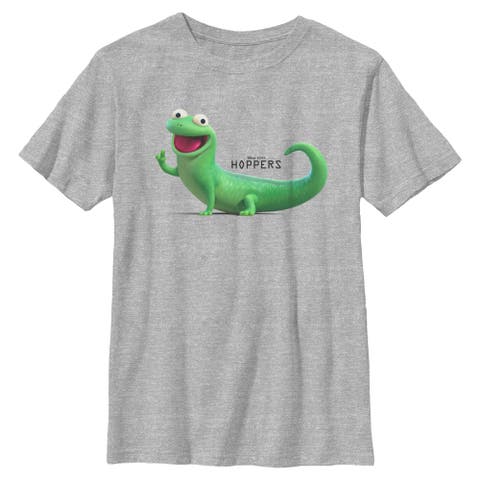 Boy's Hoppers Tom Lizard Happy and Cute Pose  Graphic T-Shirt