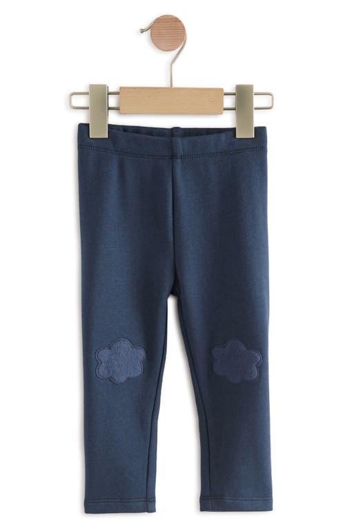 Next Kids' Knee Patch Leggings In Blue