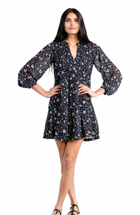 Naomi Flowy Mini Dress