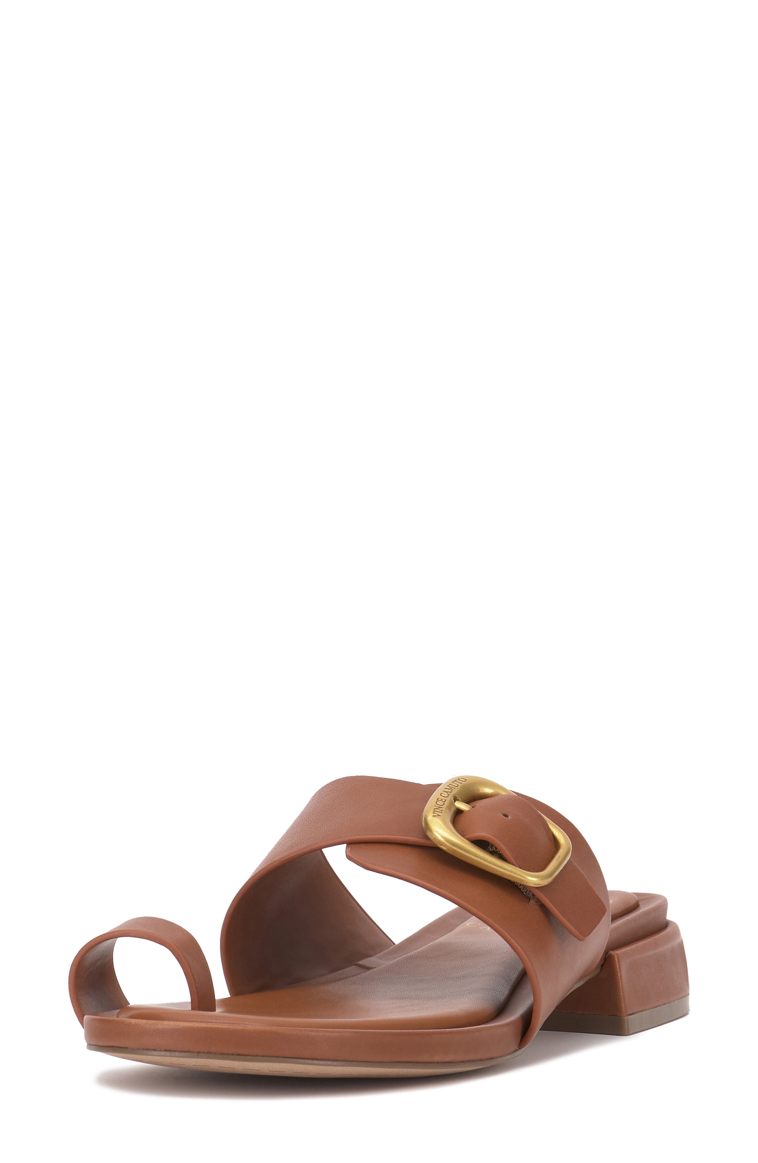 Ranista Slide Sandal, Main, color, CARAMELLO LXSMVL