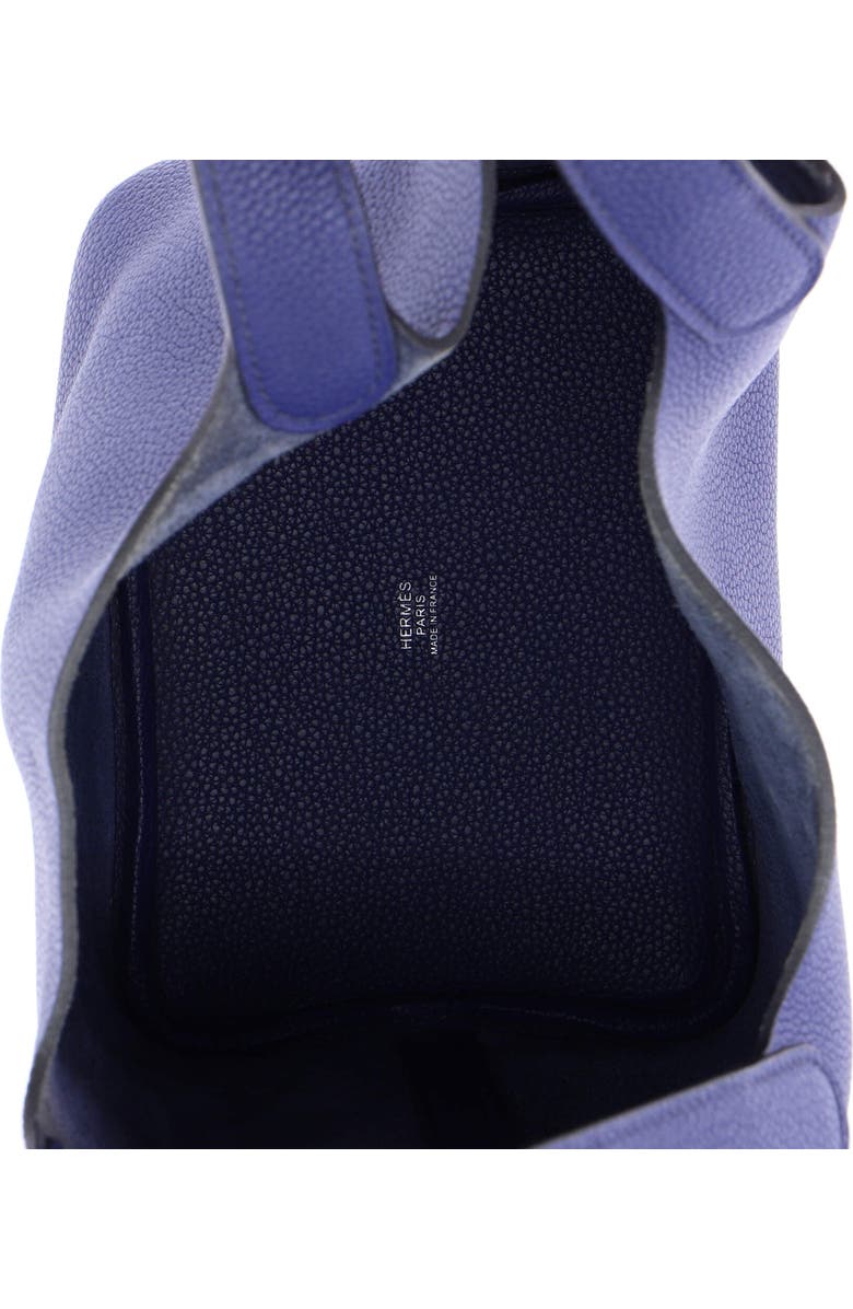 Pre-Owned Hermes Picotin Lock Bag Maurice PM, Alternate, color, Bleu Saphir