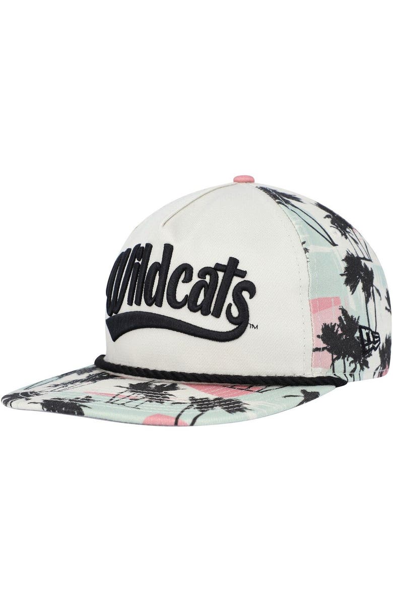 New Era Men's New Era Cream Kentucky Wildcats High Tide Golfer Snapback Hat, Alternate, color, Cream