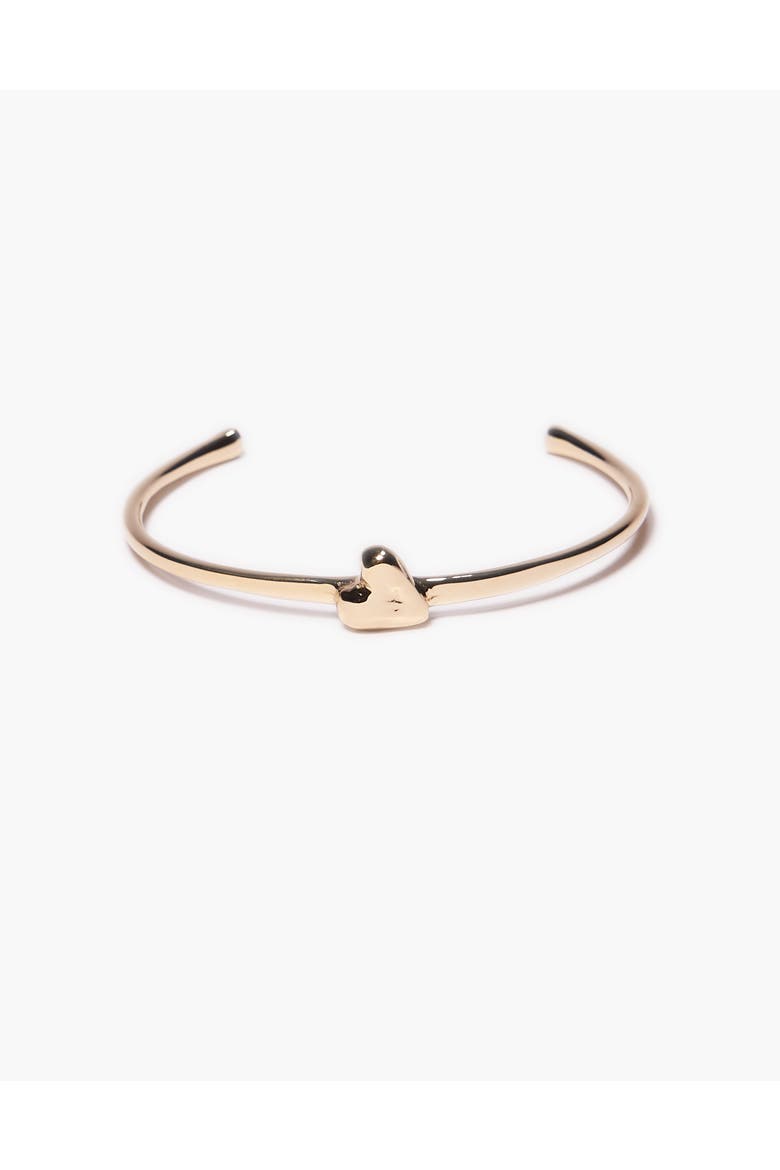 Coeur Cuff, Main, color, Brass