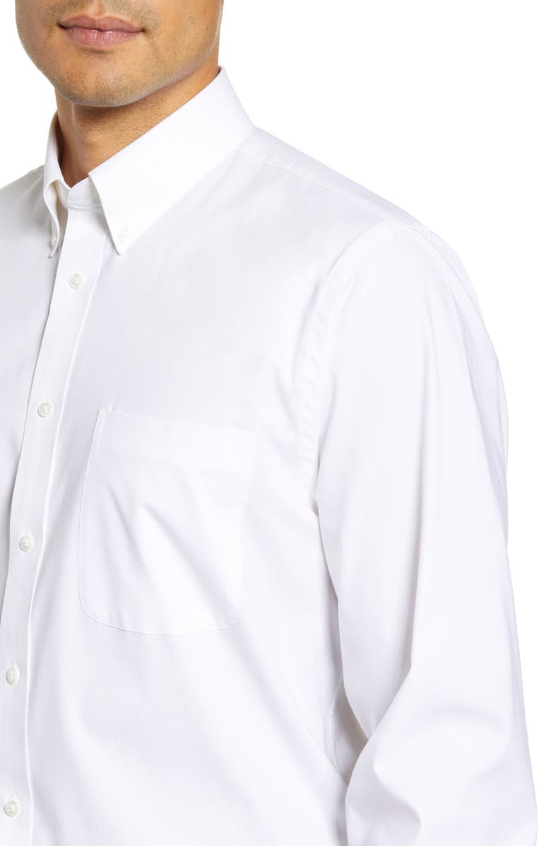 NORDSTROM MEN'S SHOP Tech-Smart Traditional Fit Stretch Pinpoint Dress Shirt, Alternate, color, 