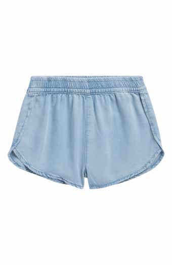 Tractr Kids' Dolphin Hem Denim Shorts