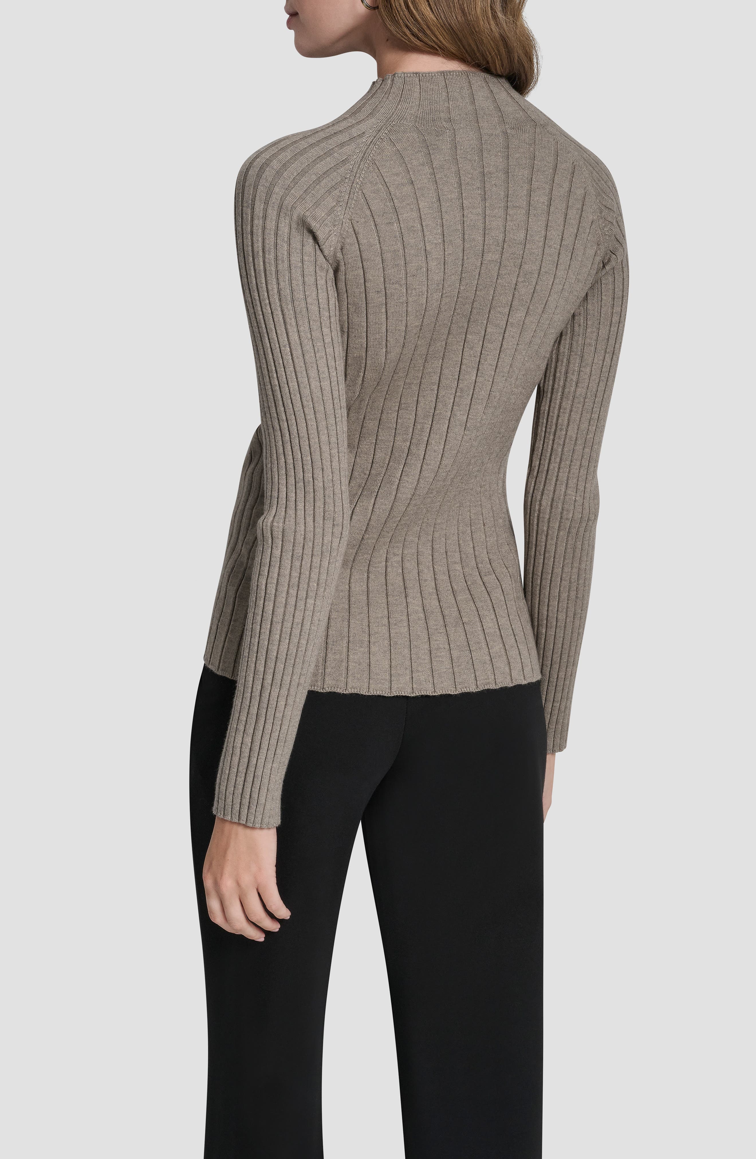 Cord Detail Rib Sweater - image 4