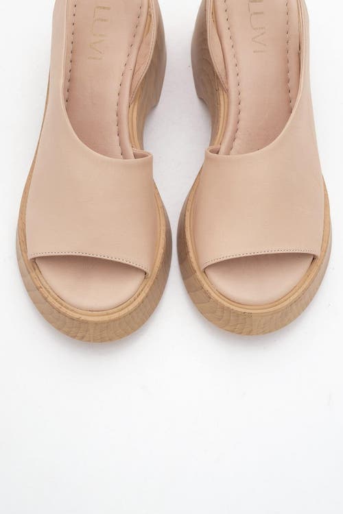 Forever & Always Shoes Roy Leather Wedge Sandal