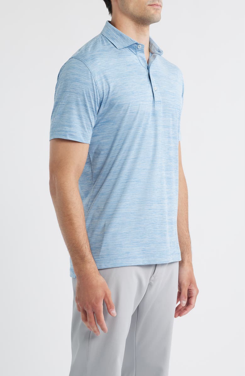 johnnie-O Huron PREP-FORMANCE Polo, Alternate, color, Tide