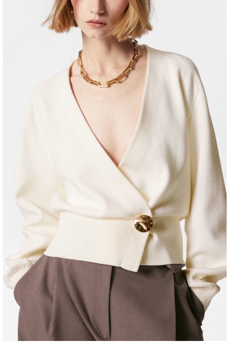 Wrap Cardigan, Main, color, WHITE DUSTY LIGHT