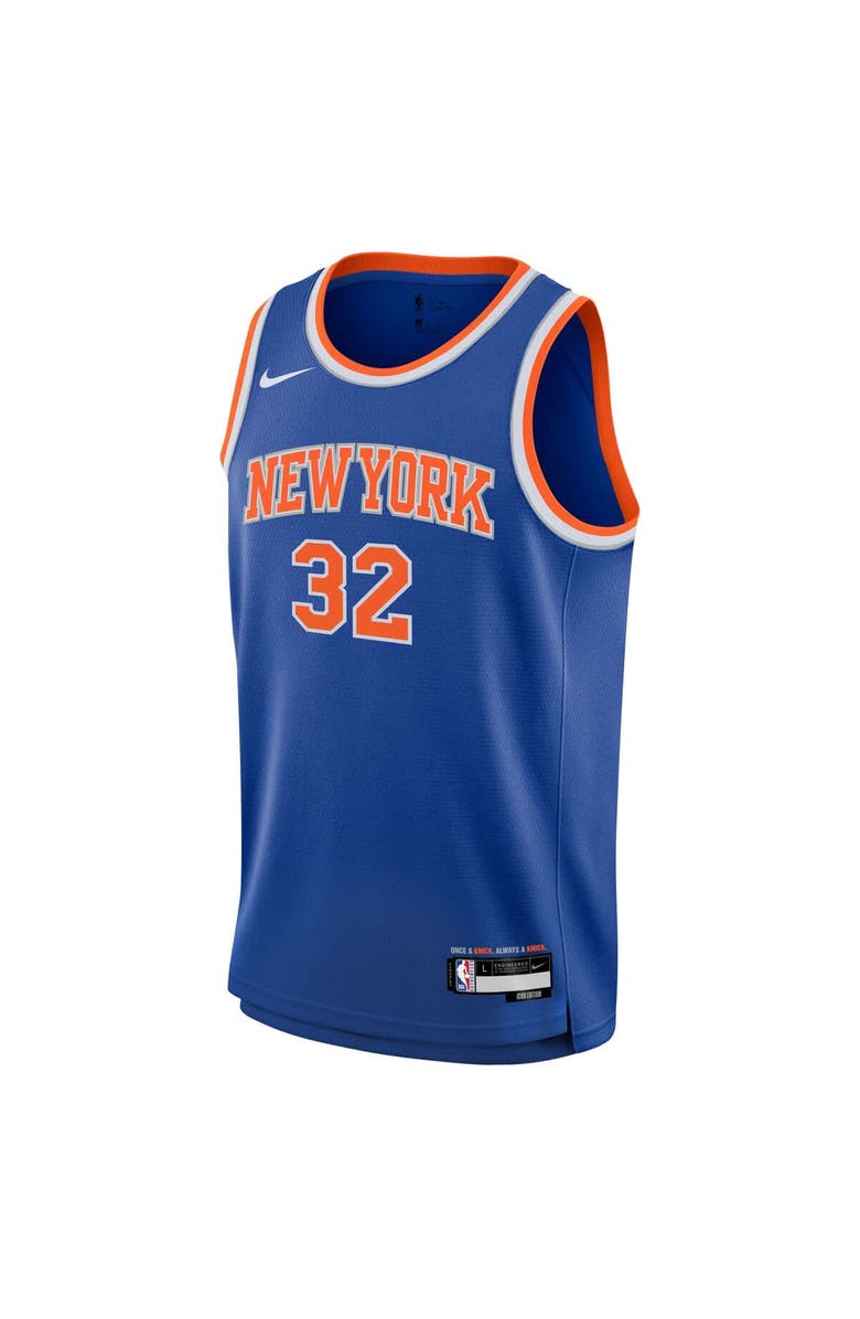 Nike Youth Nike Karl-Anthony Towns Blue New York Knicks Swingman Jersey - Icon Edition, Alternate, color, Blue