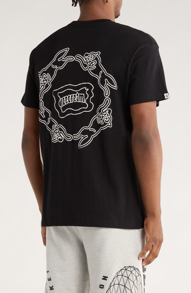 ICECREAM I'm Thinking Graphic T-Shirt, Alternate, color, Black