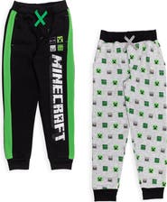 MINECRAFT 2-pack Fleece Jogger Pants (little Kid & Big Kid)