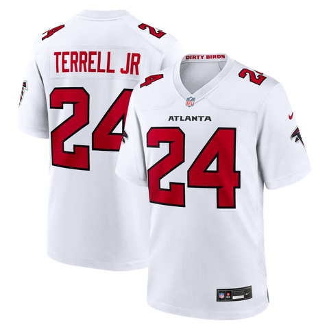 Men's Nike A.J. Terrell White Atlanta Falcons Game Jersey