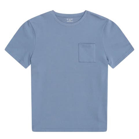 Textured Chest Pocket T-Shirt