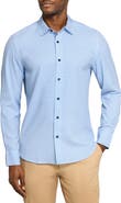 CONSTRUCT Square Geo Woven Long Sleeve Basic