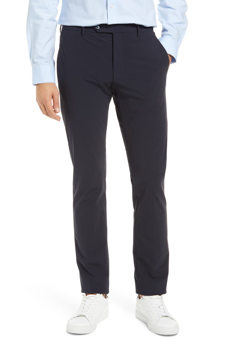 Zanella Slim Fit Stretch Active Pants, Main, color, 