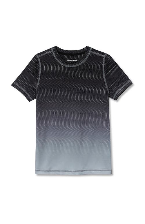 Lands' End Boys Performance Tee Shirt In Blue
