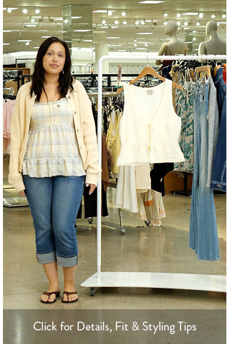 Lakeview Sleeveless Tie Front Top video