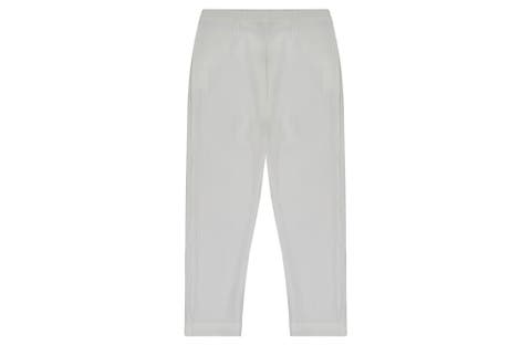 Leggings Cream Ribbed Knit