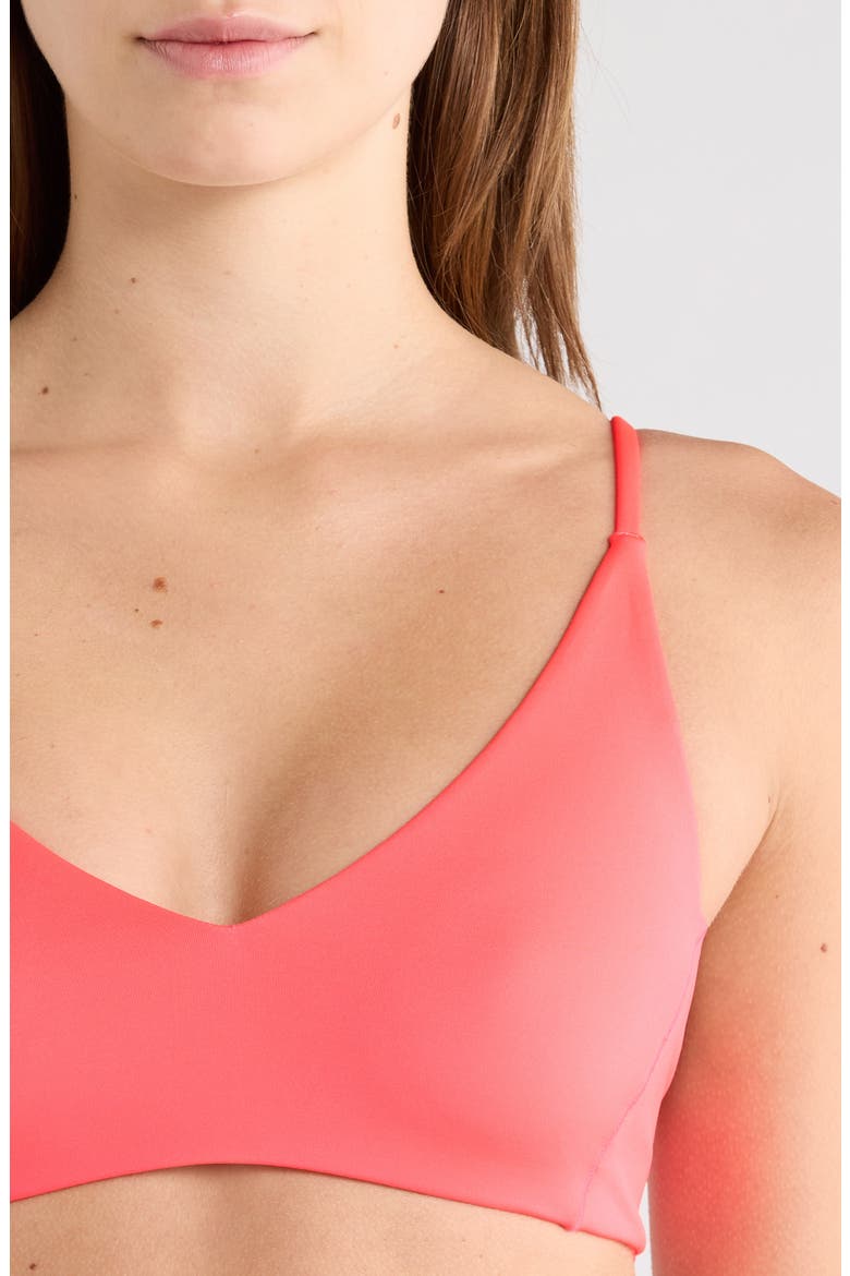 Sunday Bikini Top, Alternate, color, RESCUE NEON RED