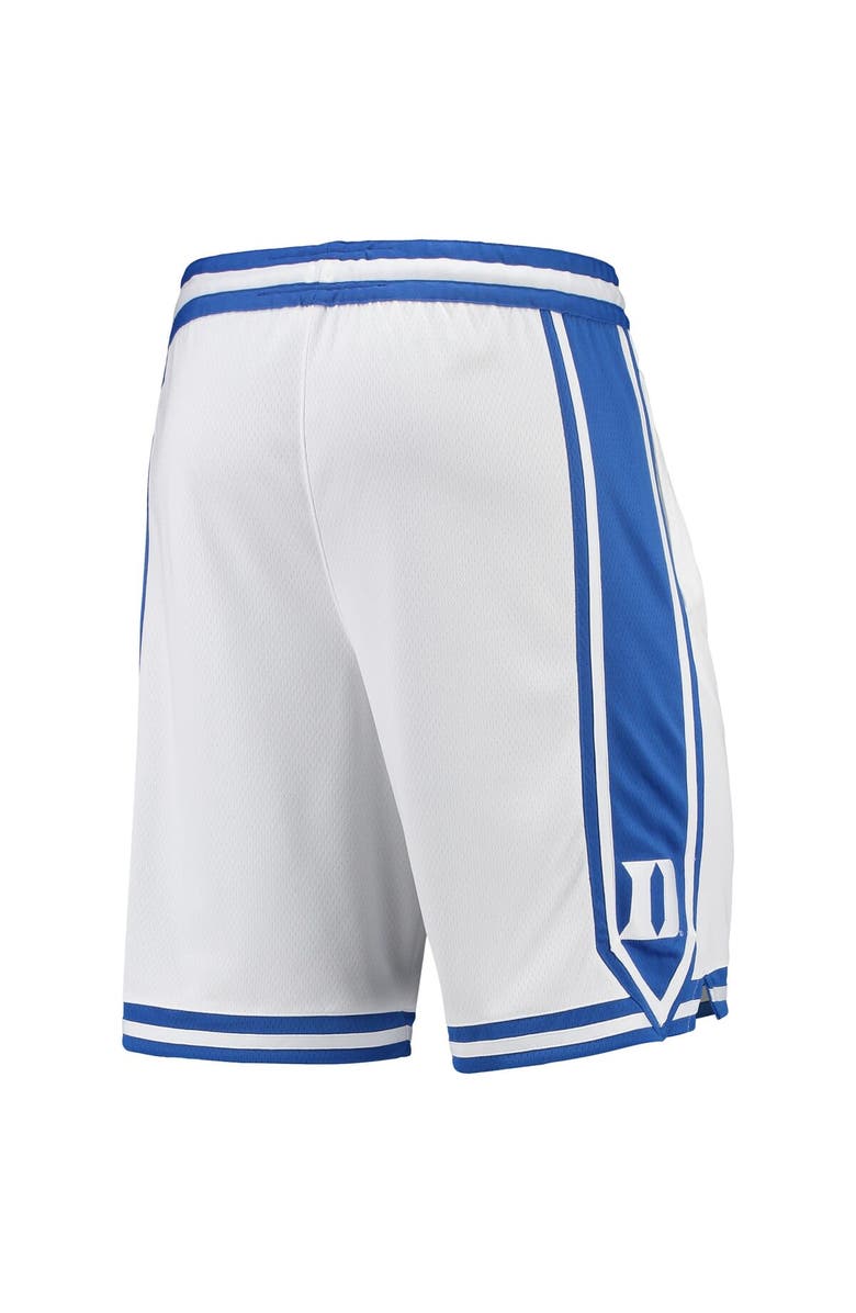 Nike Men's Nike White Duke Blue Devils Limited Basketball Shorts, Alternate, color, White
